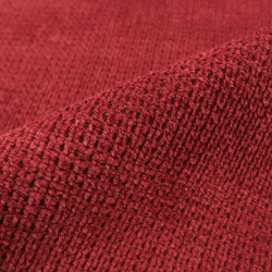 Velours Célia Oeko-Tex cranberry