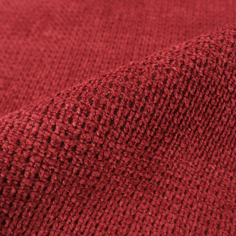 Velours Célia Oeko-Tex cranberry