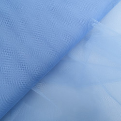 Tulle 150 Rigide bleu ciel