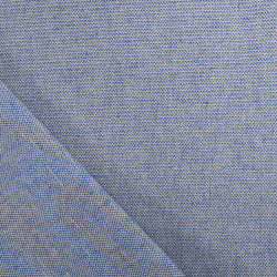 Effet Lin Lurex Oeko-Tex bleu argent