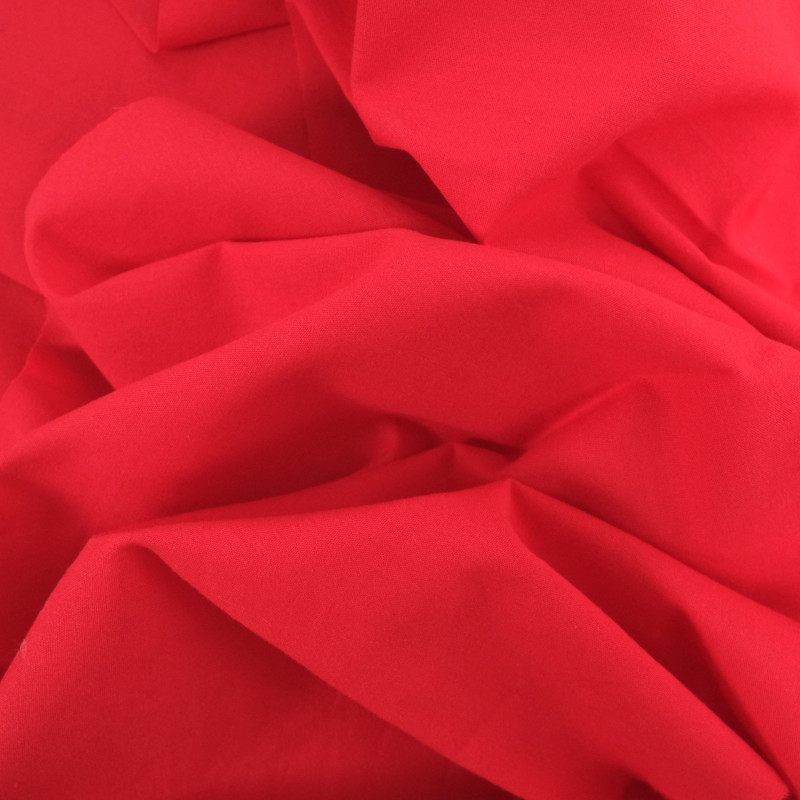 Coton Medium Doux Oeko-Tex rouge