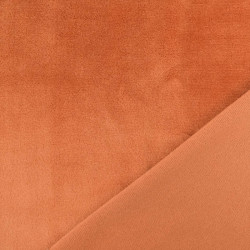 Velours Stretch Oeko-Tex cannelle