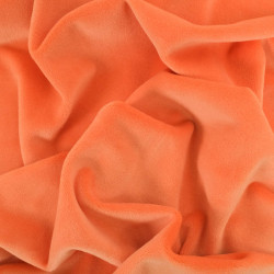 Velours Stretch Oeko-Tex mandarine