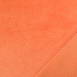 Velours Stretch Oeko-Tex mandarine