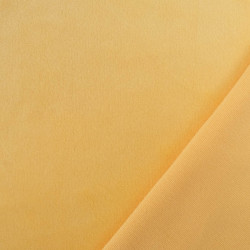 Velours Stretch Oeko-Tex jaune pastel