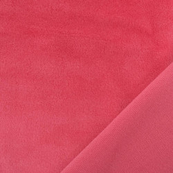 Velours Stretch Oeko-Tex rose bubble