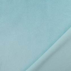 Velours Stretch Oeko-Tex bleu clair