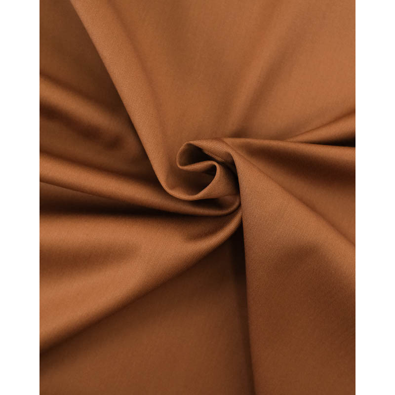 Sergé Twill Polyviscose chocolat