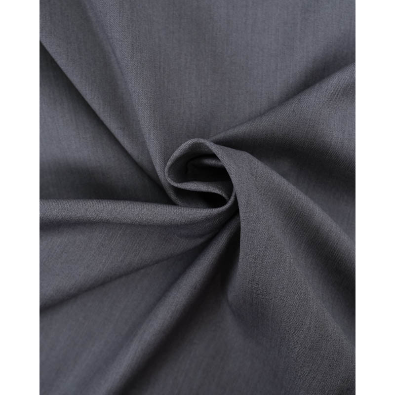 Sergé Twill Polyviscose gris foncé