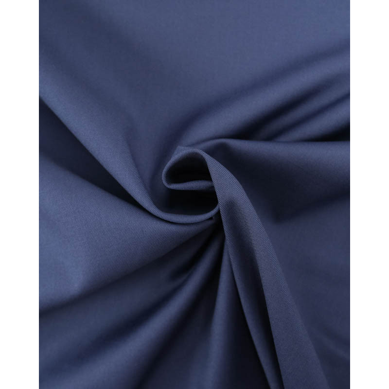 Sergé Twill Polyviscose bleu indigo