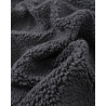 Tissu Sherpa anthracite