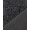 Tissu Sherpa anthracite