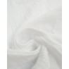 Double Gaze Bio 130CM blanc