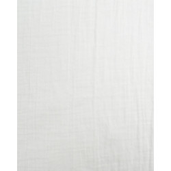 Double Gaze Bio 130CM blanc