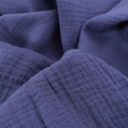 Double Gaze Uni Bleu Indigo Mia Oeko-tex