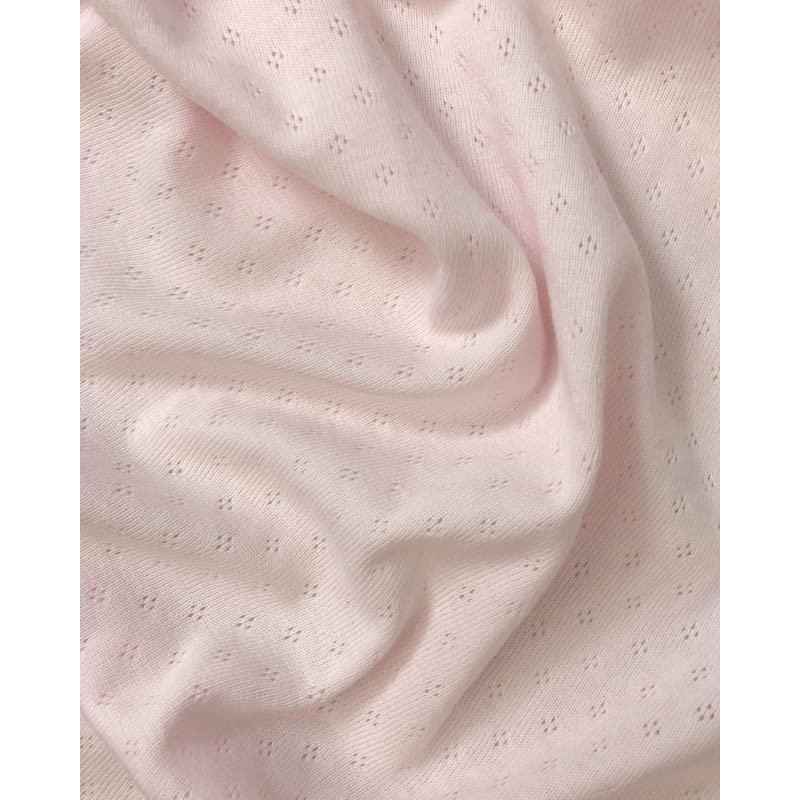 Jersey Ajouré Oeko-Tex blush