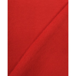 Molleton Jersey Oeko-Tex rouge