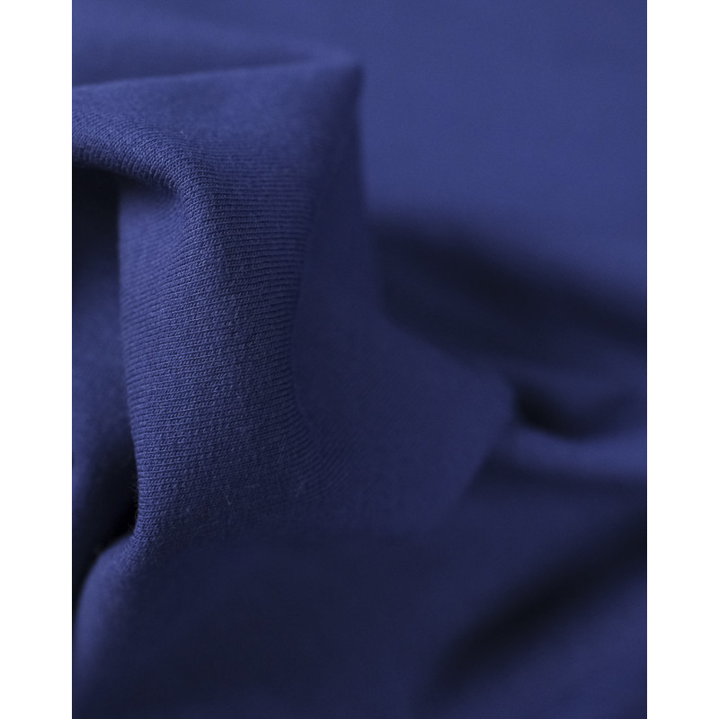 Molleton Jersey Oeko-Tex bleu royal