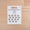 Bouton Pression taille 8,5 nickel laqué