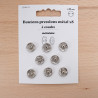 Bouton Pression taille 11MM nickel