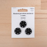 Bouton Pression taille 20,9MM noir