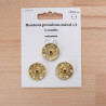 Bouton Pression taille 20,9MM or