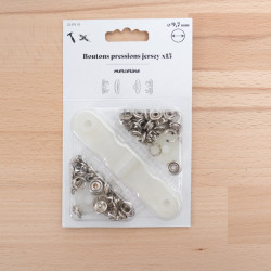 Bouton Pression taille 9,7MM nickel