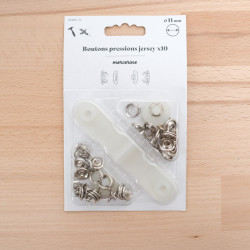 Bouton Pression Jersey taille 11MM