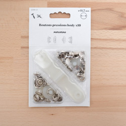 Bouton Pression taille 11,7MM