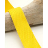 Sangle Coton 25MM jaune