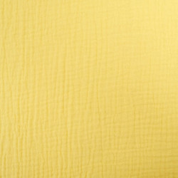 Double Gaze Unie Jaune Pastel Mia Oeko-tex