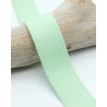 Sangle Coton 25MM vert menthe