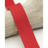 Sangle Coton 30MM rouge