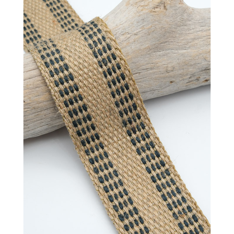 Sangle Jute 40MM bleu