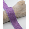 Elastique Lurex 25MM violet