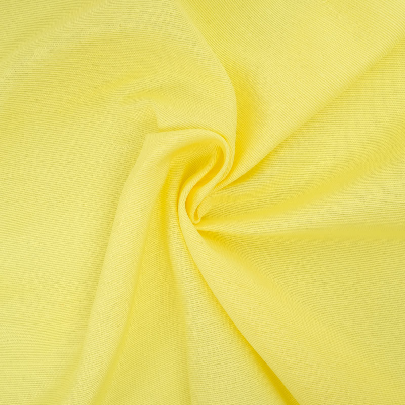 Loneta Coton Polyester 140CM Enduit citron tonic