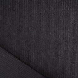 Velours Côtelé Stretch Oeko-Tex noir