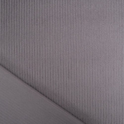 Velours Côtelé Stretch Oeko-Tex gris