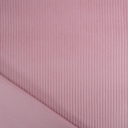 Velours Côtelé Stretch Oeko-Tex vieux rose