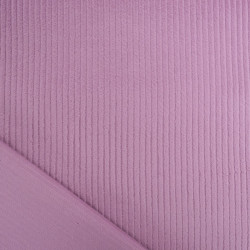 Velours Côtelé Stretch Oeko-Tex mauve