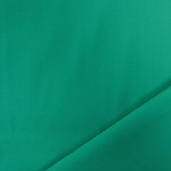 Popeline de Coton Unie Vert Gazon Premium  - Oeko-Tex - Maison Klem