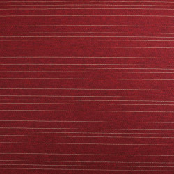 Tissu Nappage Noël Rouge Rayures Lurex Dorées - 280cm - Maison Klem