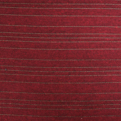 Tissu Nappage Noël Rouge Tissage Sergé Rayures Lurex - Maison Klem