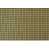 Cotton jersey checks 06 camel green