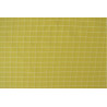 Cotton jersey checks 08 yellow