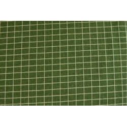 Cotton jersey checks 09 green