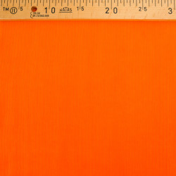 Velours 500 Raies Oeko-Tex orange vif